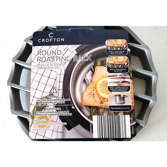 Pressure Cooker Silicone Round Roasting Rack Cookware Accessory - Picture 5 of 6